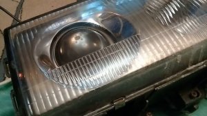 ПОЛИРОВКА ФАРЫ ИЗ МИНЕРАЛЬНОГО СТЕКЛА