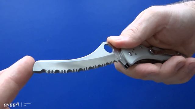 Это что-то с чем-то! Spyderco Dyad Gray смотреть онлайн