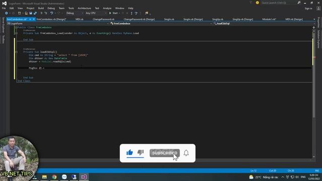 Combobox connects to SQL Server using Datatable to store processing data | VB.NET TIPS смотреть онлайн