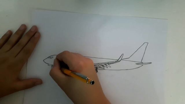 BOEING 737-800 ÇİZİMİ-HOW TO DRAW BOEING 737-800 смотреть онлайн