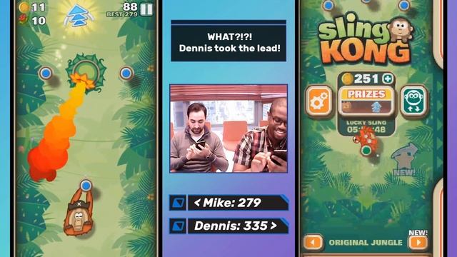 Stop N Play - Sling Kong (iOS / Android game) смотреть онлайн