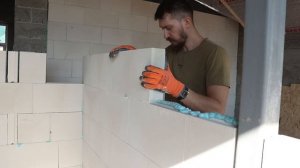 Строим дом. СЕКРЕТ ИДЕАЛЬНОЙ КЛАДКИ. Межкомнатные перегородки из силикатных блоков на клей-пену