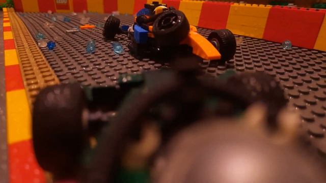 LEGO F1 2021 Lando's Spa crash / ( Stop Motion ) смотреть онлайн