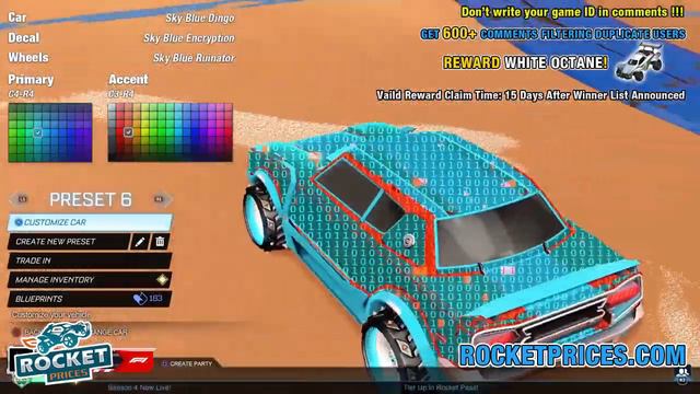 🔥Win 10 FREE Dingo Car Designs (Encryption, Ruinator)|Rocketprices.Com Rocket League Giveaway 156-2 смотреть онлайн