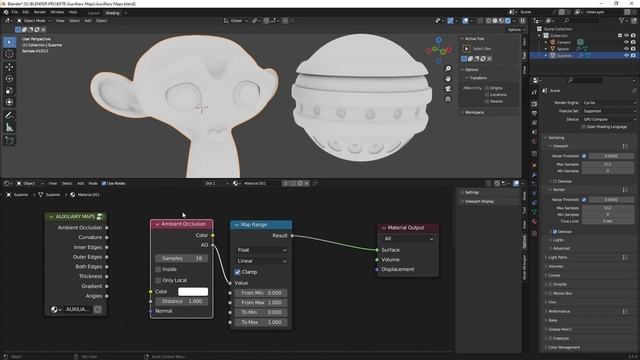 Blender Let's Build Create an Ambient Occlusion Node смотреть онлайн