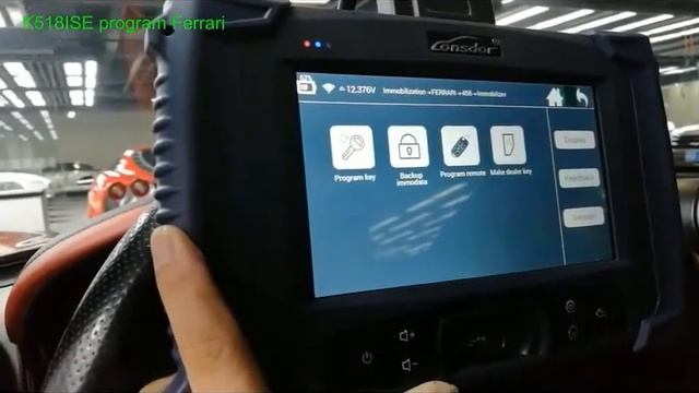 Ferrari 458 Key Programming by Lonsdor K518--Lonsdork518.com смотреть онлайн