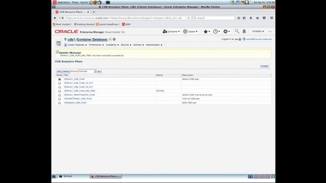 Oracle Resource Manager Demo #1 - Pluggable Databases смотреть онлайн