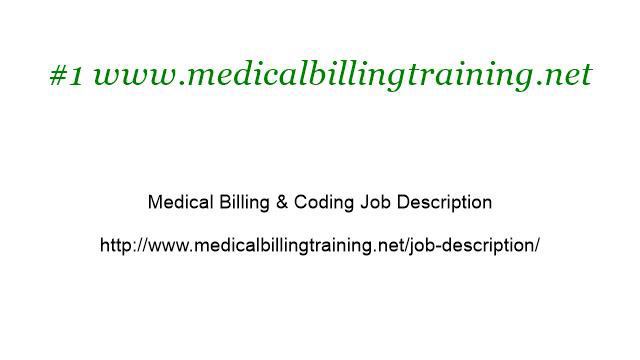 Job Description For A Medical Biller смотреть онлайн