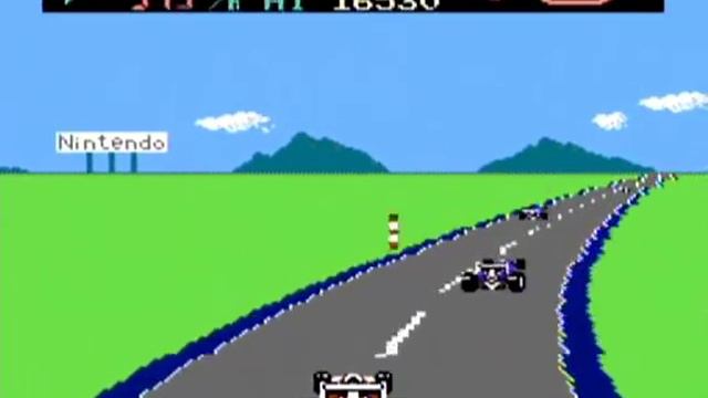F1 Race - Famicom Gameplay (F1 レース) смотреть онлайн