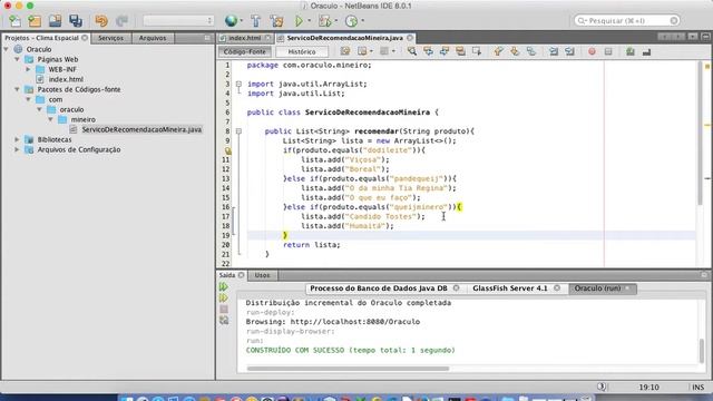 Hands-on Java Web - Fazendo um Oráculo Mineiro com MVC смотреть онлайн