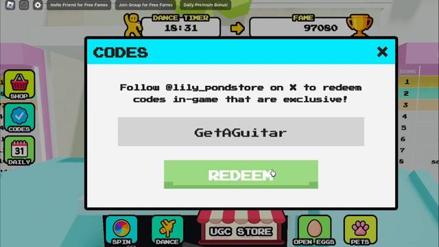 *NEW* ALL WORKING DANCE FOR UGC CODES 2024 - ROBLOX DANCE FOR UGC CODES