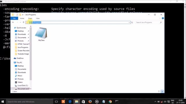 Windows Command Line Tutorial 10 - Running Java Programs смотреть онлайн