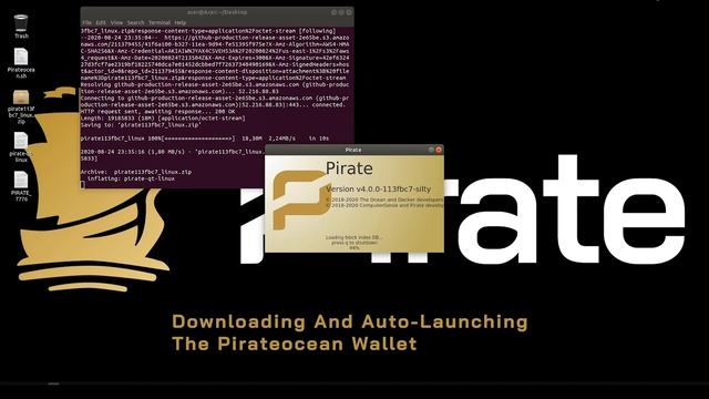 Cryptocurrency Wallet Automation For Linux | Pirate Chain | ARRR смотреть онлайн