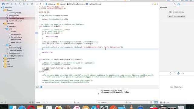 Cocos Tutorial #13 - Creating Label Part 2 (Bitmap Font) смотреть онлайн