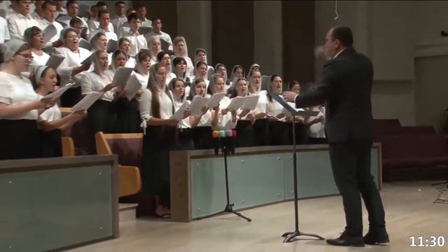 Хор - О, Ты Пространством Бесконечным (Live at 2019 EMMYouth Conference) смотреть онлайн