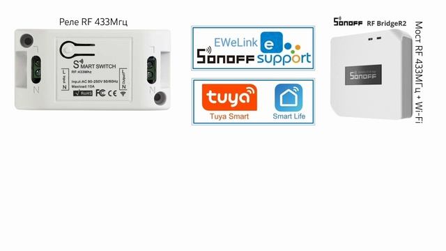 Беспроводное управление освещением 433МГц смотреть онлайн