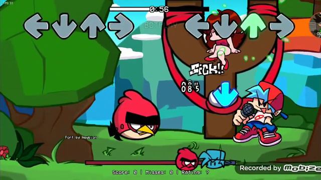 friday night funkin mod vs red angry birds смотреть онлайн