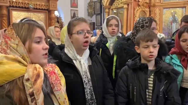 Рождественское выступление в Свято Владимирском храме смотреть онлайн