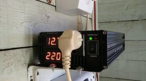 Солнечная панель на даче и инвертор