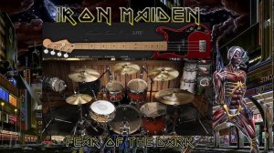 Iron Maiden: Fear of the dark (drum and bass only)