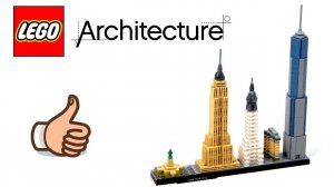 Lego Architecture  21028  New York City  SPEED BUILD