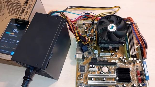 Включение компьютерного блока питания ATX Aerocool VX Plus 350 W (350 ватт) - ЧАСТЬ 2 (практическая смотреть онлайн
