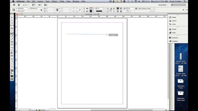 How to use the Line Tool in Adobe™ InDesign™ | Graphic Design Agency смотреть онлайн