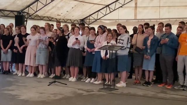 Наша Надежда Ты Христос||Молодежный вечер Харьков-Мерефа смотреть онлайн