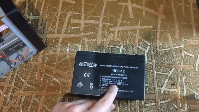 Замена Аккумулятора на ИБП. EnerGenie Pro 850 VA. смотреть онлайн