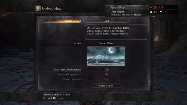 1v1 Arena with viewers - Dark Souls 3 смотреть онлайн