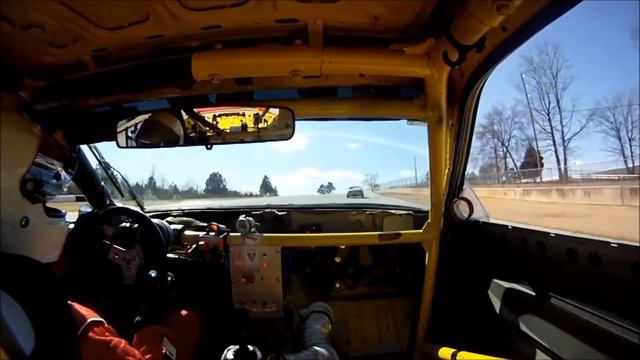 Mazda FC RX7 at Road Atlanta - Onboard ChumpCar Rotary Racing смотреть онлайн
