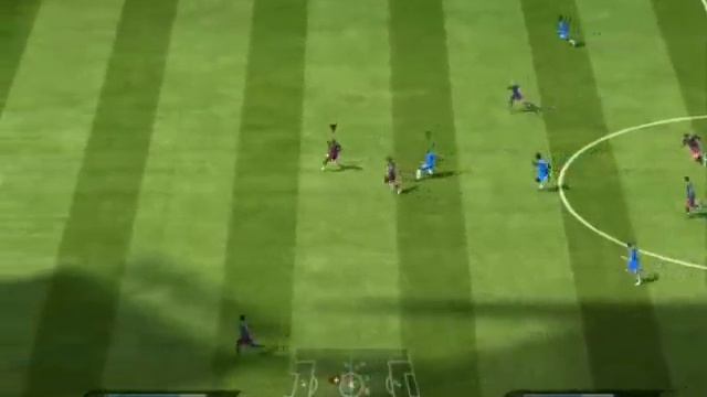 FIFA 11 match - Barcelona vs Chelsea. Played by myself смотреть онлайн