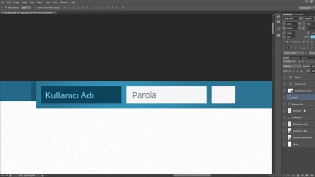 Photoshop Web Tasarım Dersleri - 6 - Giriş / Login Ekranı Yapımı / Designus.net смотреть онлайн