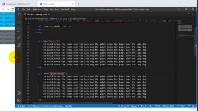 Bootstrap Flex | tutorials #mrtechbangalore #coding смотреть онлайн