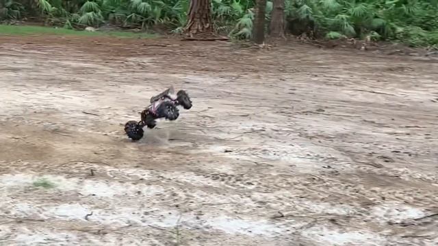 Arrma Typhon 6S with Proline Black Mamba tires! смотреть онлайн