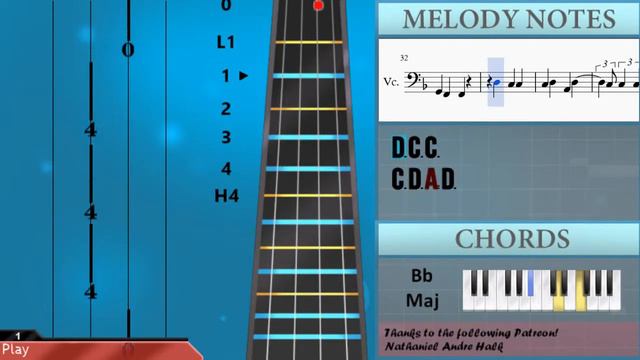 How to play Cadmium by Pinegrove on Cello (Tutorial) смотреть онлайн