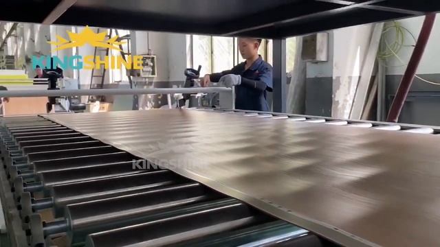 Complete LVT Flooring Production Line,Soft LVT Floor Extrusion Line - Kingshine Machinery