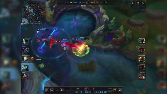Амуму тащит катку! League of Legends Wild Rift смотреть онлайн