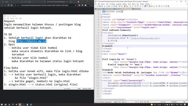 Redirect Mengalihkan Halaman Login Hotspot MikroTik ke Website Instagram atau Postingan Lain смотреть онлайн