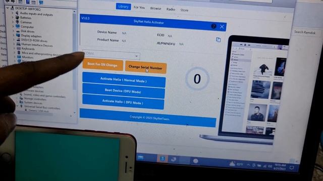 Free All iPhone No Need Jailbreak Bypass iCloud iD iOS 16.5 iPads Support by Skynet Hello Activator смотреть онлайн