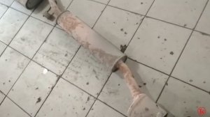 3 этапа установки пламегасителя на Renault Duster.