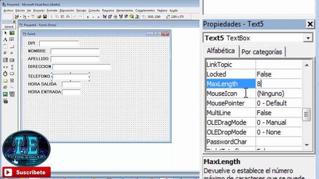 conectar una base de datos en visual basic 6.0 y con microsoft access (#diseño y #conexión) смотреть онлайн