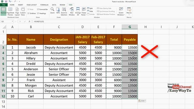 Shortcut for Paste In Excel Without Changing Format - PASTE SPECIAL смотреть онлайн
