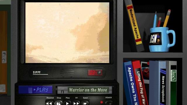 Jane's AH-64D Longbow Gold - Base Walk Around DosBox смотреть онлайн