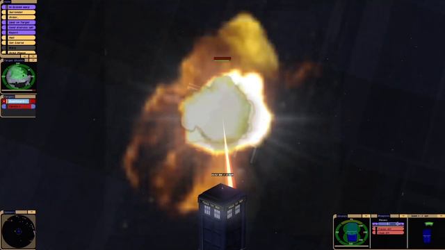 Doctor Who's Tardis VS Death Star 2 | Multiple Attempts | Star Trek Bridge Commander Battle | смотреть онлайн