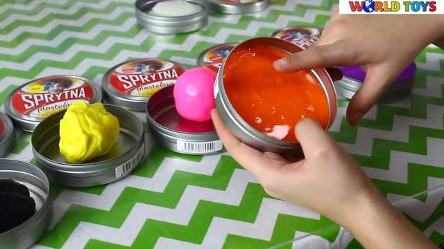 Thinking Putty / Умный пластилин - Krypton / Криптон - Glows in the Dark / светится в темноте смотреть онлайн