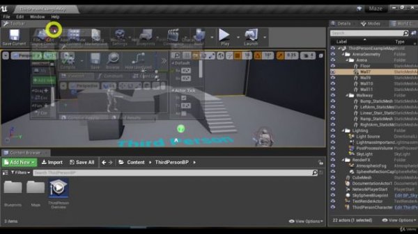 03 - Setting up Unreal Engine - 4 Unreal Engine Interface
