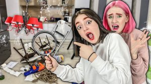 КТО-ТО РАЗГРОМИЛ НАШ ДОМ !!