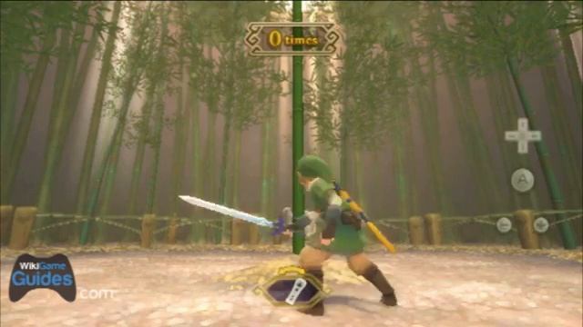 Zelda Skyward Sword Walkthrough - Mini-Game Bamboo Island (Part 149) | WikiGameGuides смотреть онлайн