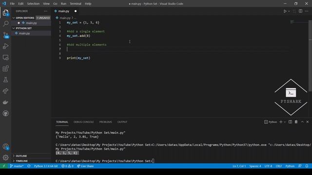 Sets in Python - Beginner Python - Programming Tutorial смотреть онлайн